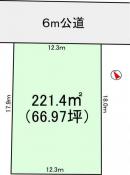 土地守谷市松前台6　66．97坪　売地茨城県守谷市松前台６丁目関東鉄道常総線新守谷駅1740万円